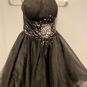 Black formal party dress size Xs